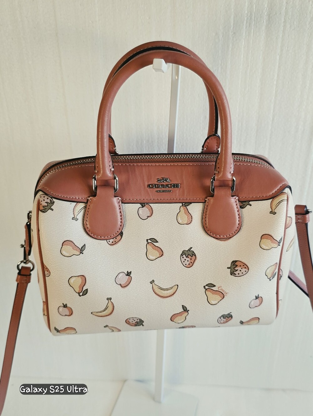 Coach Mixed Fruit Mini Bennett Satchel Crossbody